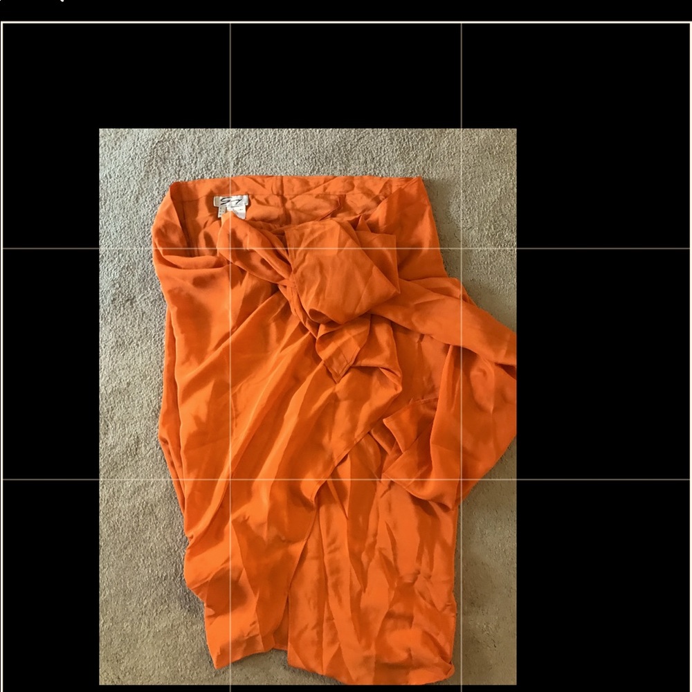 Wrap Silk skirt